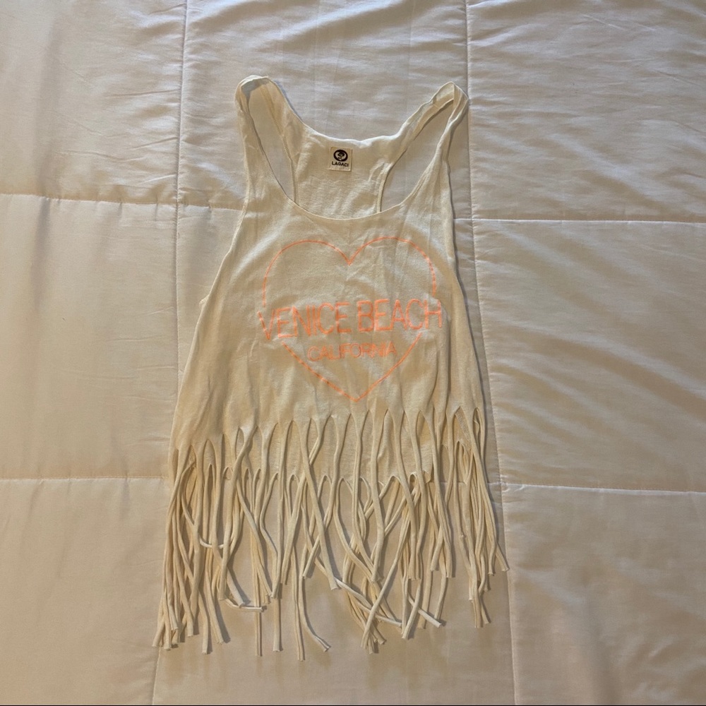 Venice Beach California Fringe Top